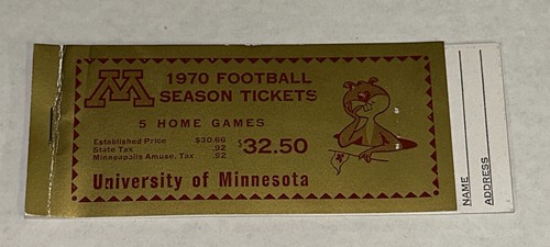 Minnesota golden gophers 1970 - golden,