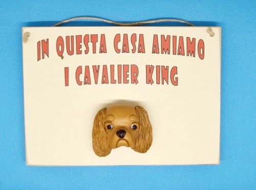 Targa animali legno e - legno,