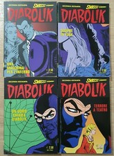 Lotto n. 4 Diabolik 2 Ristampa