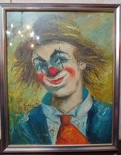 quadro olio su tela con