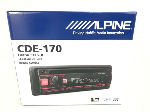 Alpine cde 170 player - alpine, cde-170