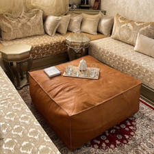 Pouf poggiapiedi ottomano