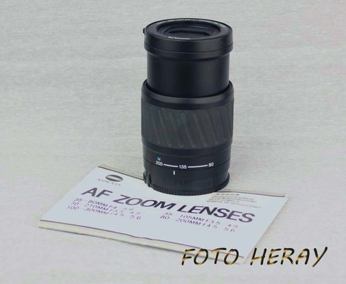 Minolta 200 mm obiettivo - af, 80-200
