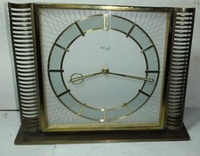 ART DECO , OROLOGIO DA TAVOLO KIENZLE DESIGN HEINRICH MOLLER ANNI 30/40