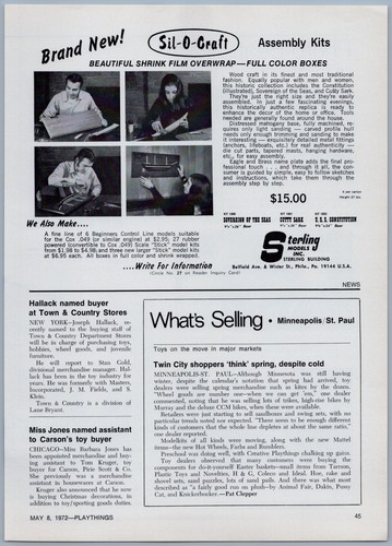 1972 sterling models - 1972,
