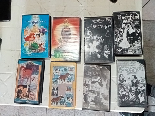 Vhs vari cartoni disney - 8,