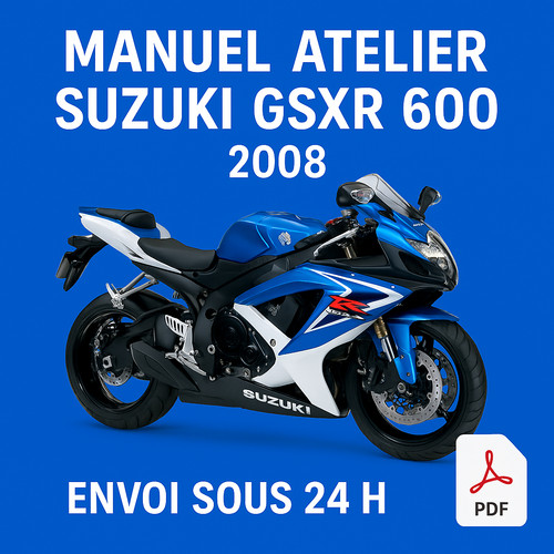 Manuel atelier suzuki - manuel, gsxr