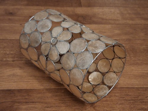 Capiz shell vintage crema - vintage,