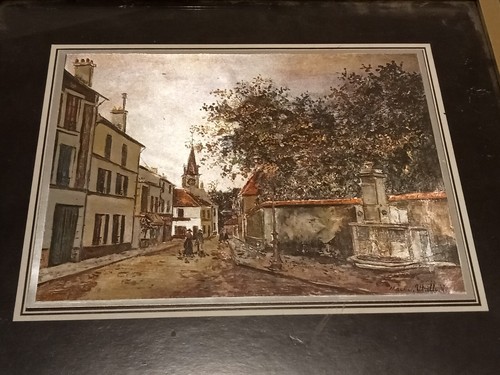 Litografia maurice utrillo - maurice,