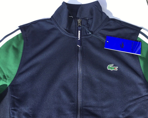 Nuova giacca tuta - lacoste,, blu
