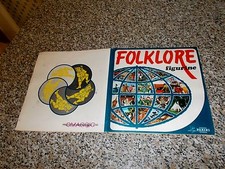 ALBUM FOLKLORE PANINI 1971 COMPLETO BELLO/EDICOLA EX SIGILLATO EDIZIONE ITALIANA