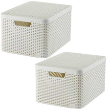 2x Scatola Portaoggetti