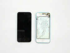 Apple iPod touch 5th Generation A1421 PER RICAMBI NON FUNZIONANTE blu E grigio