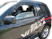 Deflettori Aria Per Suzuki Grand Vitara 2005-2015 3-Porte Set 2 Antivento Heko