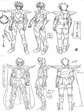 Saint Seiya LOST CANVAS Hades Mythology Setting Material CollectiD Set 8t