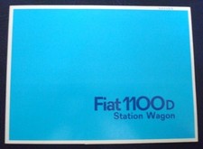 FIAT 1100D STATION WAGON