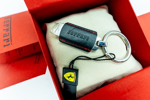 Ferrari portachiavi pelle - ferrari,