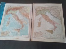 lotto cartine geografiche, ITALIA,PLANISFERIO,EUROPA,CONTINENTI