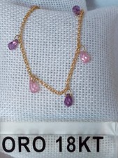 Bracciale in oro giallo 750 18