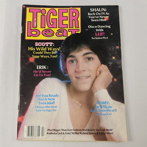 Tiger beat magazine - april, 1979