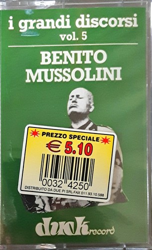 Benito mussolini grandi - i,