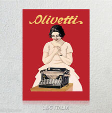 Olivetti - STAMPA SU TELA PER