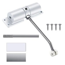 Chiudiporta regolabile chiudiporta automatico in lega di alluminio per came