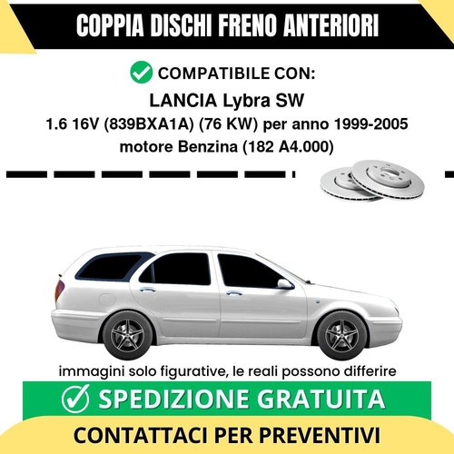 Coppia dischi freno anteriori - freno,