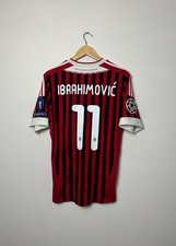 Maglia calcio Zlatan Ibrahimovic AC Milan 2011-12 home (M)