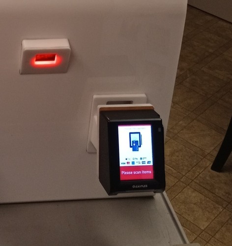 Castles upt1000f touch - emv, nfc