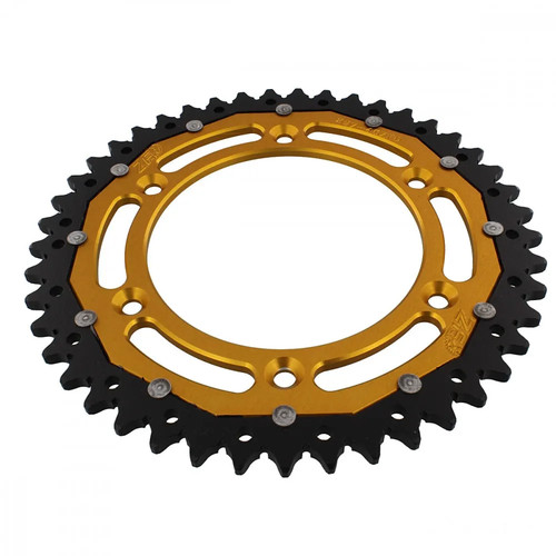 Pignone alluminio oro denti - 45,