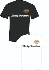 tshirt harley Davidson maglia con stampa M/C girocollo adulti bambini moto