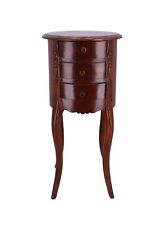 Comodino in legno di mogano