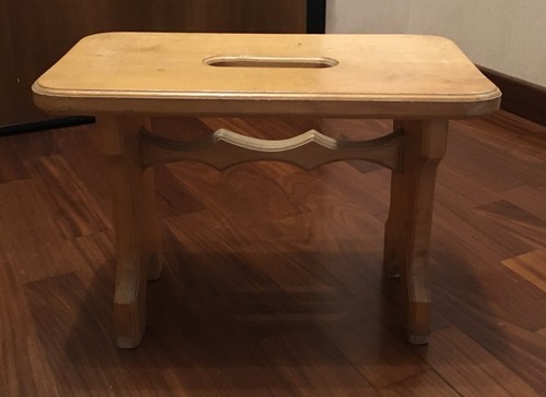 Sgabello legno massiccio - sgabello, in