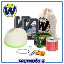 Kit tagliando Olio LIQUI MOLY Filtri Candela per Moto Suzuki DR-Z 400 2000 2012