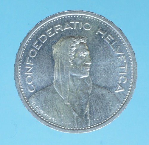 Svizzera franchi 1952 - svizzera, 5