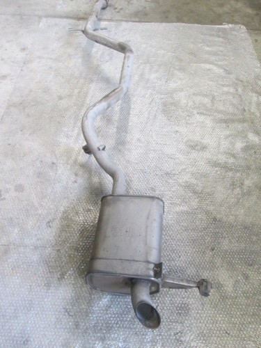 Tubo scarico con silenziatore - tubo,
