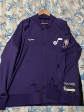 NBA Nike Simone Fontecchio 16 Utah Jazz warmup jacket game match worn