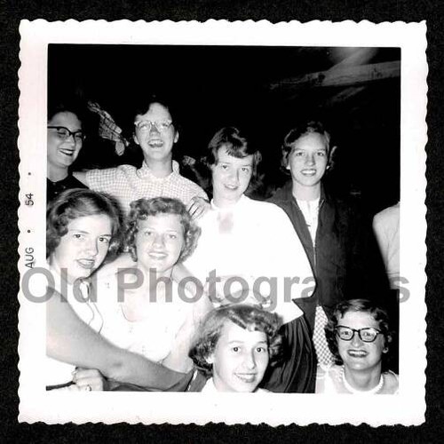 1954 istituto gruppo ragazze - 1954,