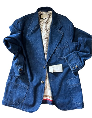 Giacca blazer uomo - gucci, denim