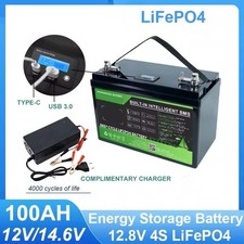 BATTERIA LiFePo4 Litio 12V