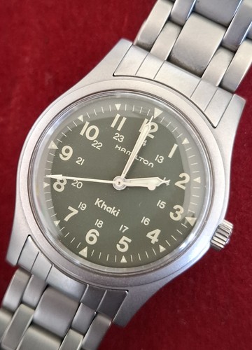Vintage 90s hamilton khaki - vintage,