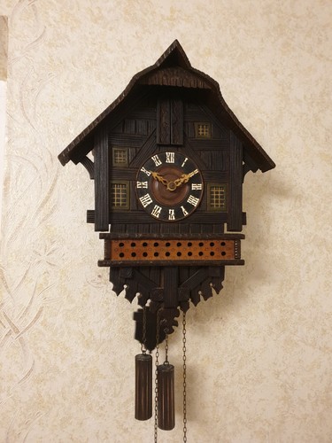 Antico orologio tromba di - antico, a