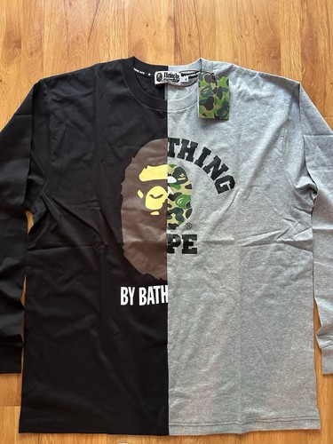 Shirt manica lunga bape - t-shirt,