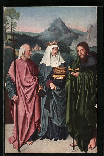 Cartolina artistica madonna - cartolina,