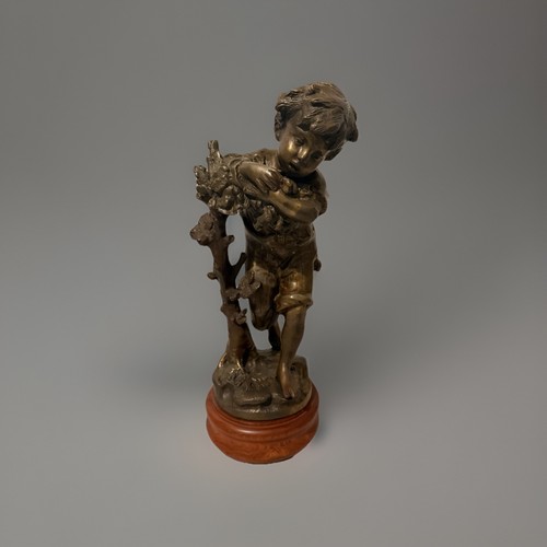Scultura bronzo ragazzi - in,