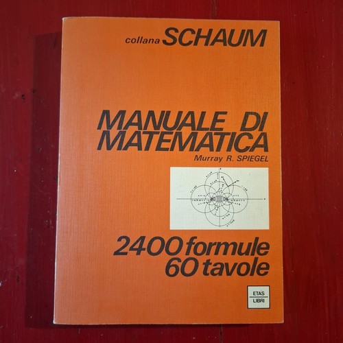 Manuale matematica 2400 - manuale,