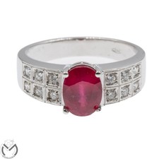 Anello in oro bianco 18 Kt 750