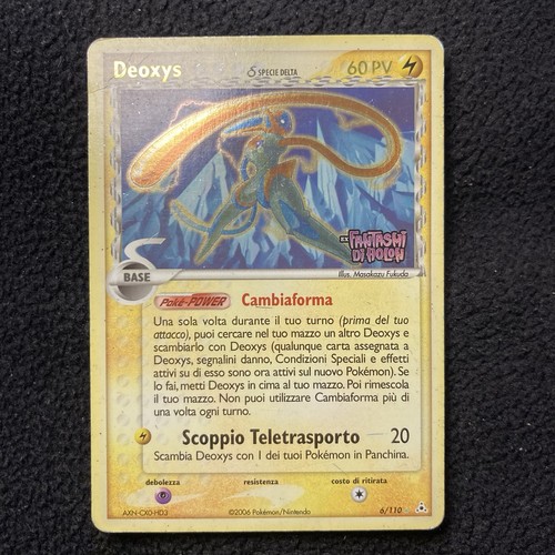 Deoxys 110 specie delta - , 6/110