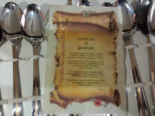 Servizio posate inox18 - posate,